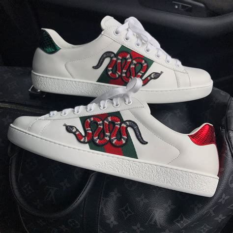 tenis gucci snake clon vs original